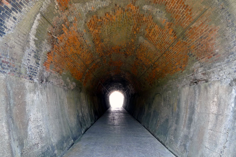 Tunnelgewölbe