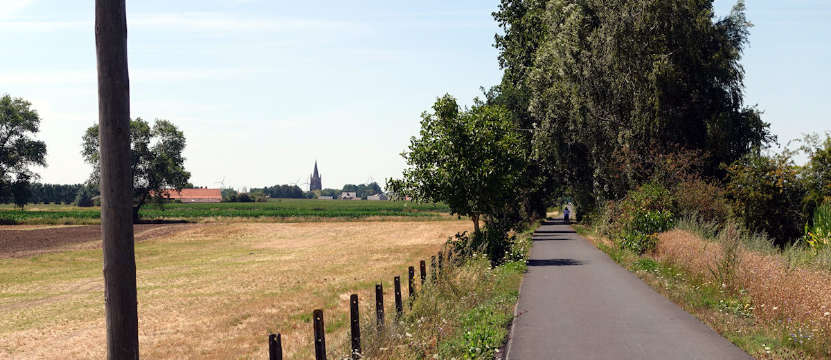 Blick auf Langemark