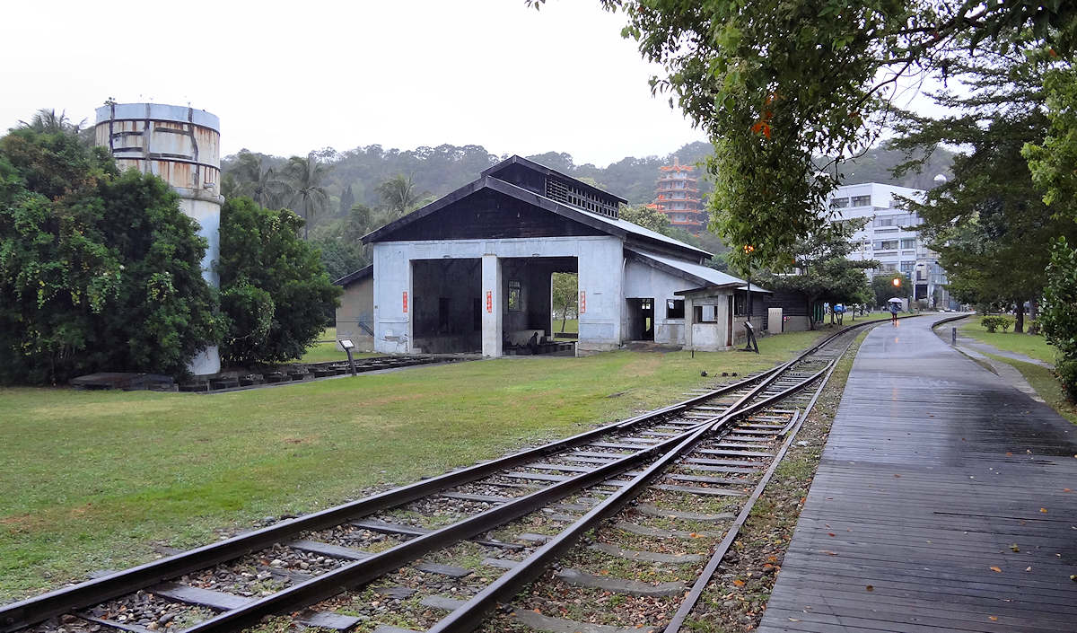 Taitung Historic Railway station Garage for repair and maintenance