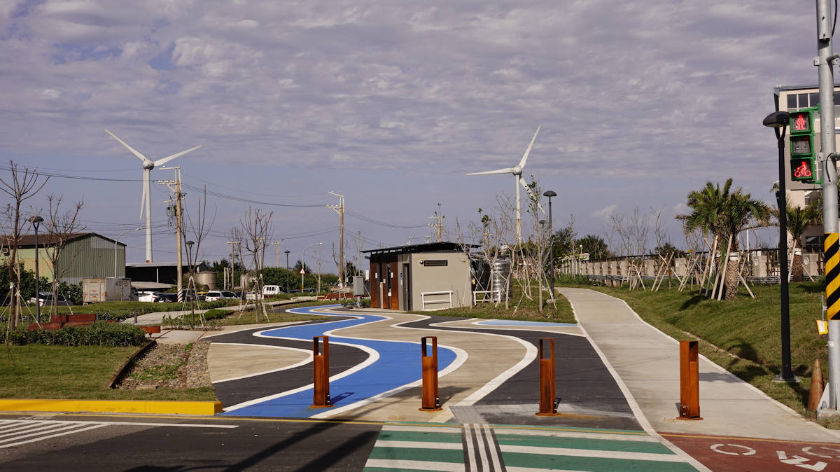 End of the TaoLin Bikeway
