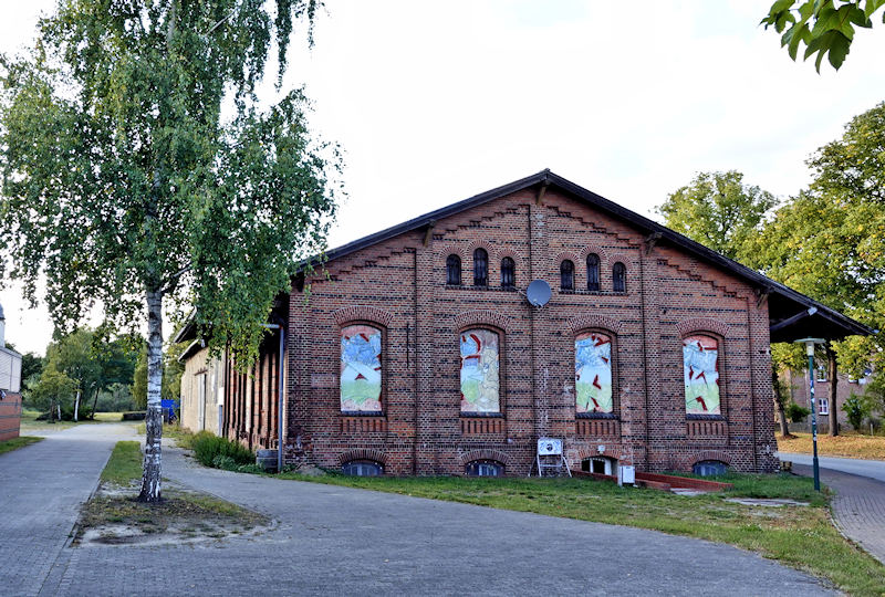 Lagerhalle am Bahnhof Lenzen