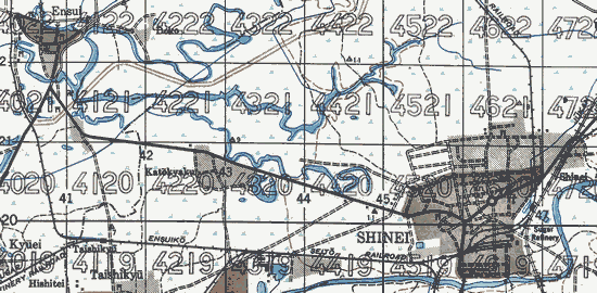 American YanShui XinYing Map